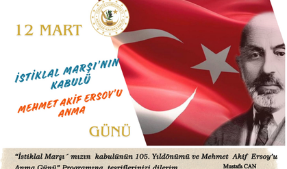 Akhisar’da 12 Mart İstiklal Marşı’nın Kabulü Programı Düzenlenecek