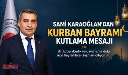ATSO Başkanı Sami Karaoğlan’dan Kurban Bayramı Mesajı
