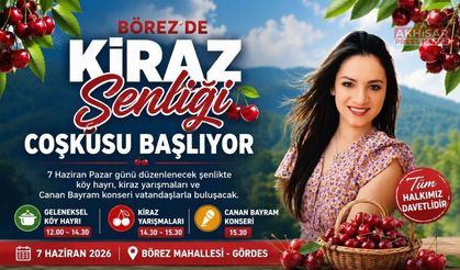 Börez Kiraz Festivali İçin Geri Sayım Başladı