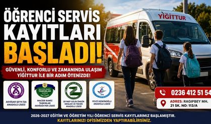 Akhisar’da 2026-2027 Öğrenci Servis Kayıtları Başladı