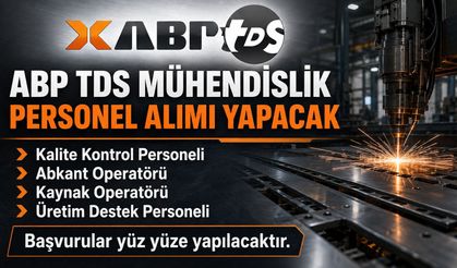 ABP TDS Mühendislik Personel Alımı Yapacak