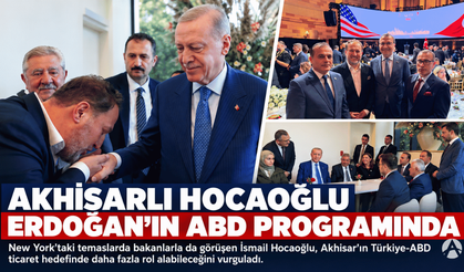 Akhisarlı İş İnsanı İsmail Hocaoğlu New York’ta Üst Düzey Temaslarda Bulundu
