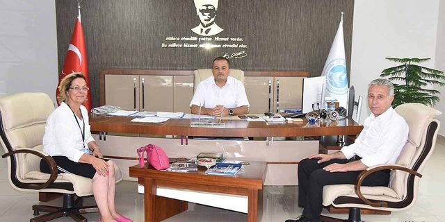 MASKİ, Zeytinliova Muhtarını Gülten Demir'i ağırladı