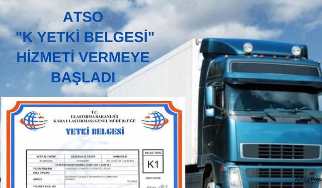 K Belgesi almak için Manisa'ya gitmeye gerek kalmayacak!