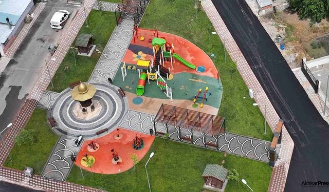 Akhisar Belediyesi Yeşil Alan ve Park Sayısını 330’a çıkardı