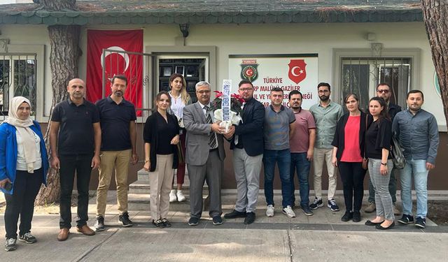 Halk Eğitim'den Harp Malülü Gaziler Şehit Dul ve Yetimleri Derneği'ne ziyaret