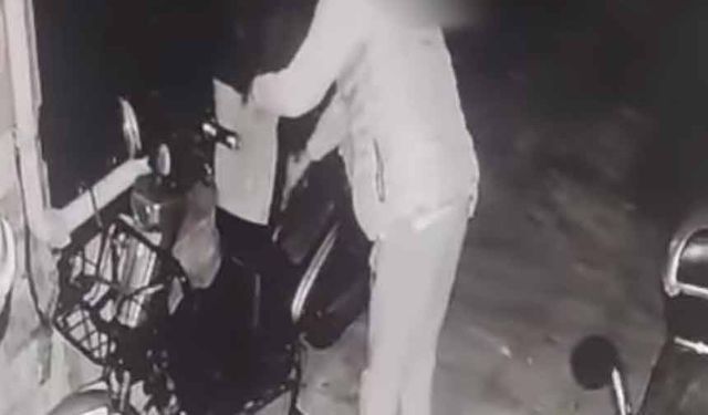 Akhisar'da polis, hırsızı kısa sürede yakaladı!