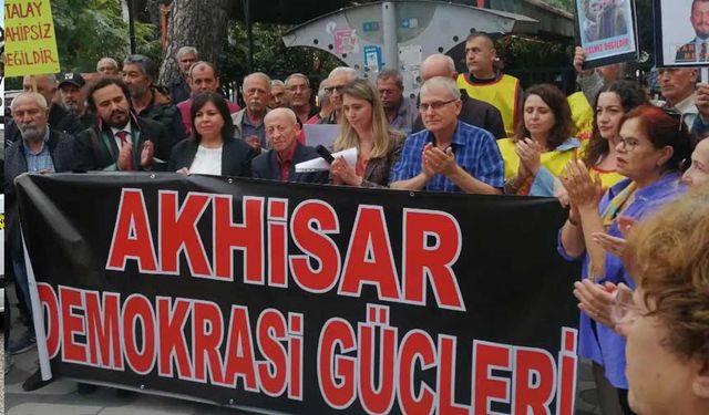 Akhisar Demokrasi Güçleri, Can Atalay'a özgürlük istedi!