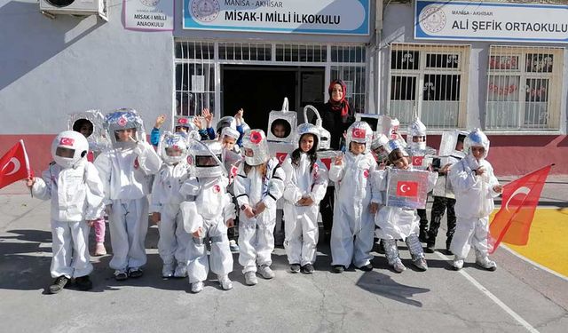 Misak-ı Milli İlkokulu'ndan Astronomi Etkinliği: "Atatürk Çocukları Uzay'da"