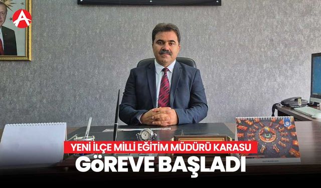 Akhisar İlçe Milli Eğitim Müdürü Mükremin Karasu göreve başladı