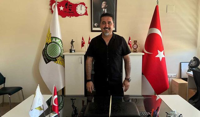 Amatör lige düşen Akhisarspor'un ikinci kez başkanı Özay Alkan oldu!