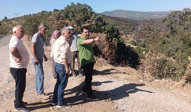 Yeniden Refah Partisi'nden Yangın Bölgesine İnceleme Ziyareti