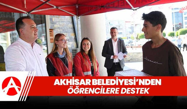 Akhisar Belediyesi'nden üniversiteye hazırlanan öğrencilere destek