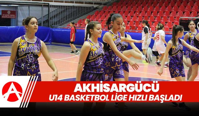 Akhisargücü U14 Kız Basketbol Takımı Lige Hızlı Başladı