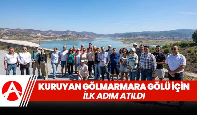 Gölmarmara Belediyesi, Kuruyan Marmara Gölü İçin İlk Adımı Attı