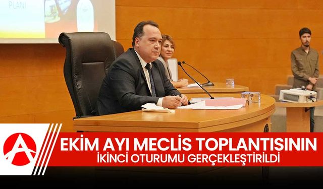 Akhisar Belediyesi Ekim Ayı Meclis Toplantısının 2. Oturumu Gerçekleştirildi