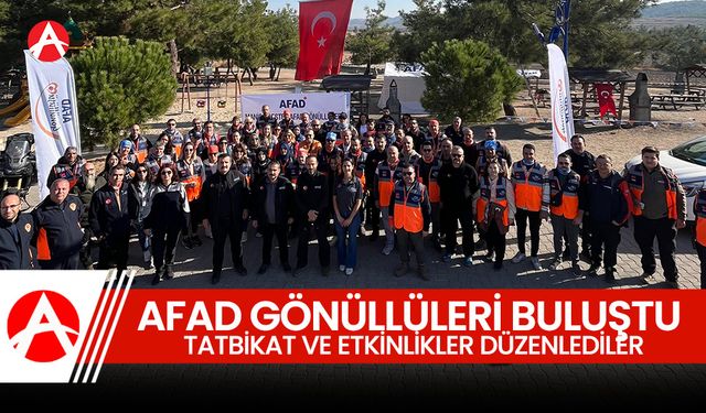 AFAD Gönüllüleri Manisa’da Buluştu