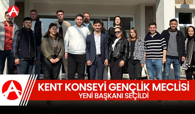 Akhisar Kent Konseyi Gençlik Meclisi’nde Yeni Başkan Ali Talha Yeşil Oldu