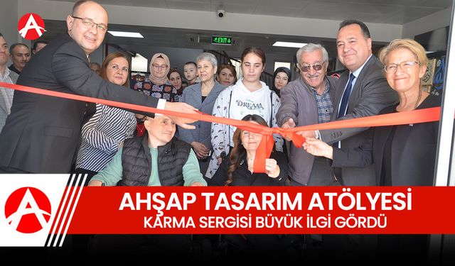 Akhisar Belediyesi Ahşap Tasarım Atölyesi'nin Karma Sergisi Büyük İlgi Gördü