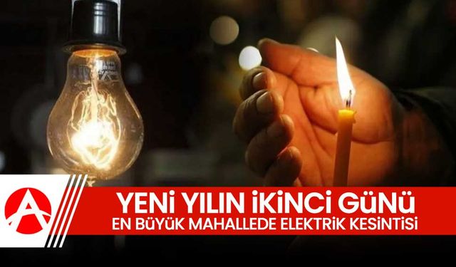 Akhisar’da Yeni Yılın İlk Haftasında Elektrik Kesintisi Yaşanacak