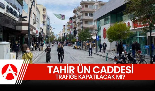 Akhisar'ın kaderini değiştirecek! Tahir Ün trafiğe kapatılacak mı?