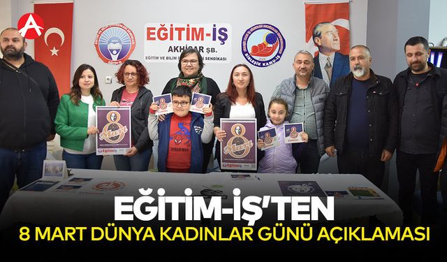 Eğitim İş’ten 8 Mart Dünya Emekçi Kadınlar Günü Açıklaması