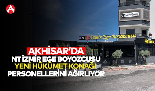 NT İzmir Ege Boyozcusu’ndan Hükümet Konağı Personeline Hoş Geldin İkramı