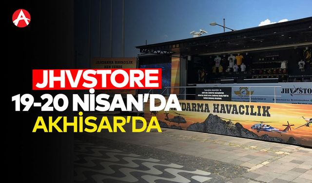 Askeri Ürünlerin Bulunduğu JhvStore Tırı, Akhisar Meydanı’nda!