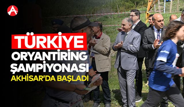 Türkiye Oryantiring Şampiyonası Akhisar’da Başladı