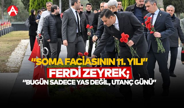 Zeyrek'ten Soma Faciasının 11. Yılında Anlamlı Mesaj: “Bugün Yas Değil, Utanç Günüdür”