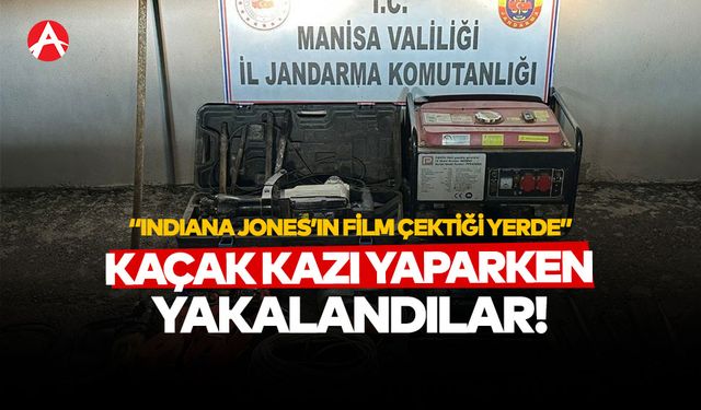 Akhisar Sazoba’da Kaçak Kazı Operasyonu: 2 Kişi Suçüstü Yakalandı