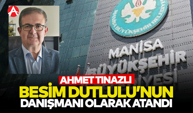 Ahmet Tınazlı Büyükşehir’e Danışman Oldu