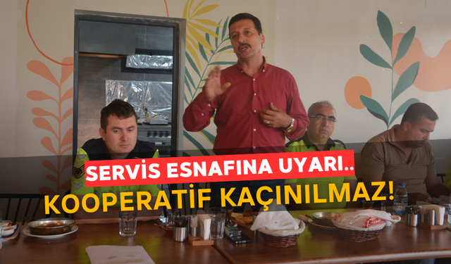 Akhisar Şoförler Odası’ndan Servis Esnafına Uyarı: "Kooperatifleşme Artık Kaçınılmaz"