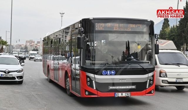 19 Mayıs’ta Manisa’da Toplu Ulaşım Ücretsiz Olacak