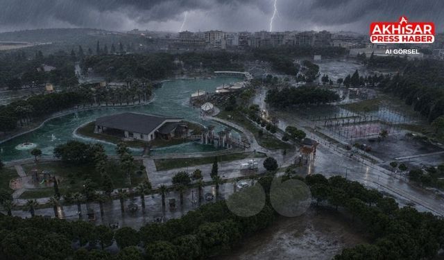 Akhisar’da Yağışlı Hava Alarmı! Sağanaklar Günlerce Sürecek