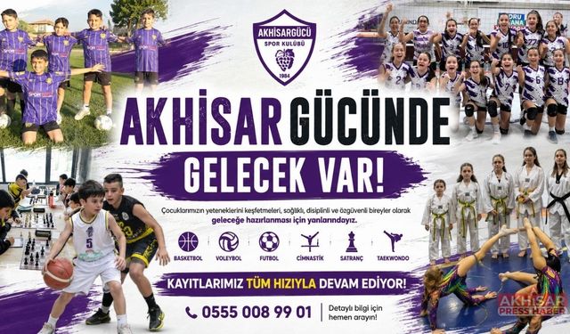 Akhisargücü’nde Spor Okulu Kayıtları Başladı