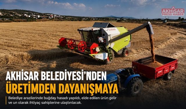 Başkan Kayserili: “Üretiyor, Belediyemize ve Vatandaşımıza Katkı Sağlıyoruz”