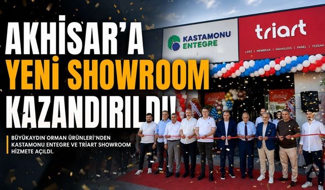 Büyükaydın Orman Ürünleri’nden Akhisar’a yeni showroom
