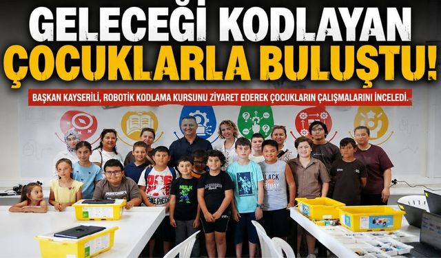 Akhisar’da Çocuklar Geleceği Kodluyor