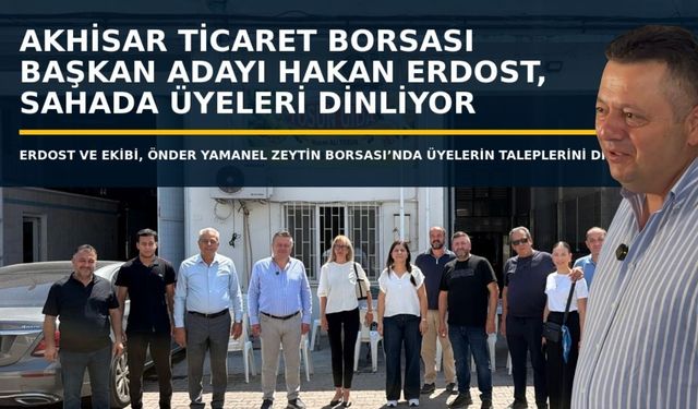 Hakan Erdost sahaya indi: Borsa üyelerini dinliyor