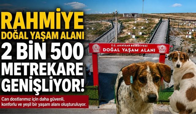 Rahmiye Doğal Yaşam Alanı 2 Bin 500 Metrekare Genişletiliyor