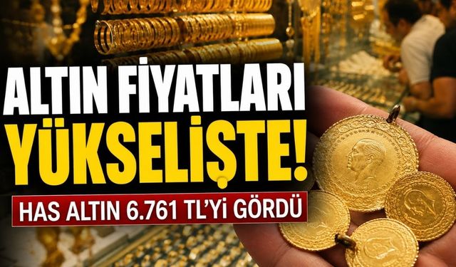 Altın Yeni Haftaya Yüksek Seviyeden Başladı