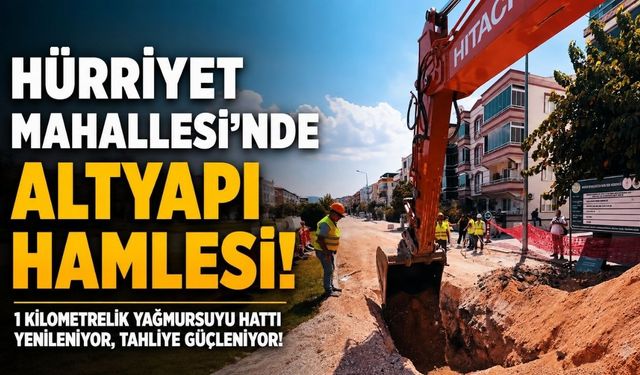 Akhisar'ın İşlek Güzergahında Altyapı Güçlendiriliyor