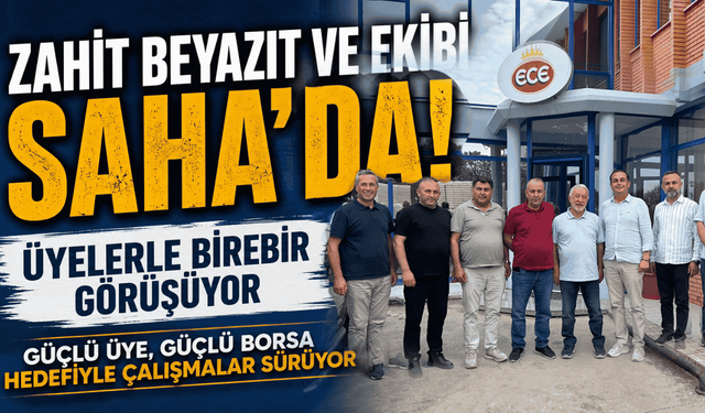 Zahit Beyazıt ve Ekibinden Yoğun Seçim Mesaisi