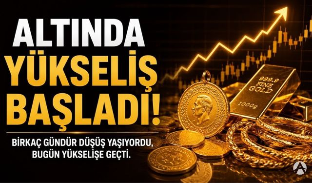 Akhisar’da Altın Fiyatları Güne Yükselişle Başladı
