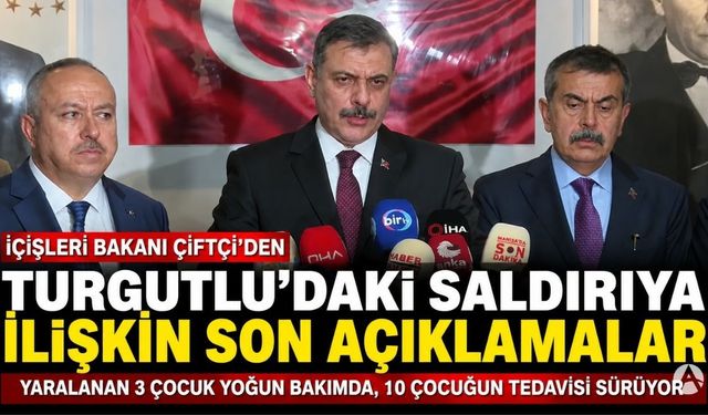 Turgutlu’daki Okul Saldırısında Son Durum: 3 Çocuk Yoğun Bakımda