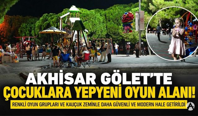 Gölet’te Çocuk Oyun Alanı Baştan Aşağı Yenilendi