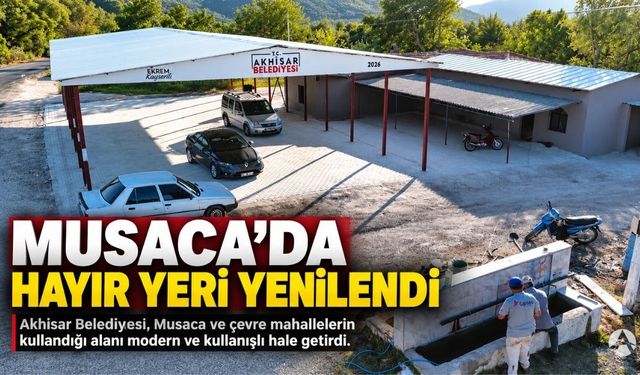 Musaca’da Ortak Kullanım Alanı Yenilenerek Hizmete Açıldı