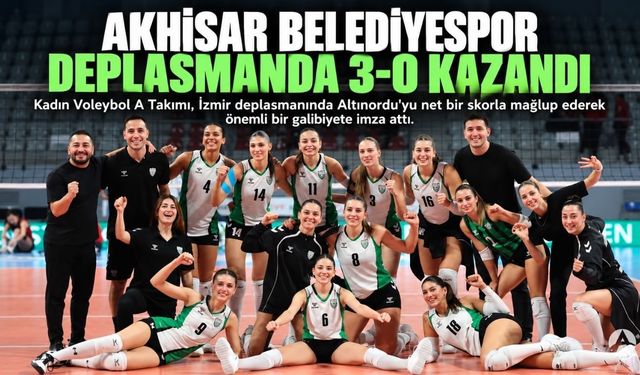 Akhisar Belediyespor, İzmir Deplasmanından 3-0’lık Galibiyetle Döndü