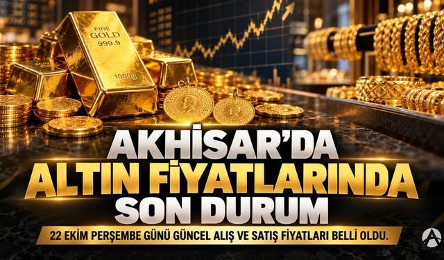 Altın Fiyatlarında Son Durum: 22 Ekim Perşembe Güncel Alış ve Satış Fiyatları